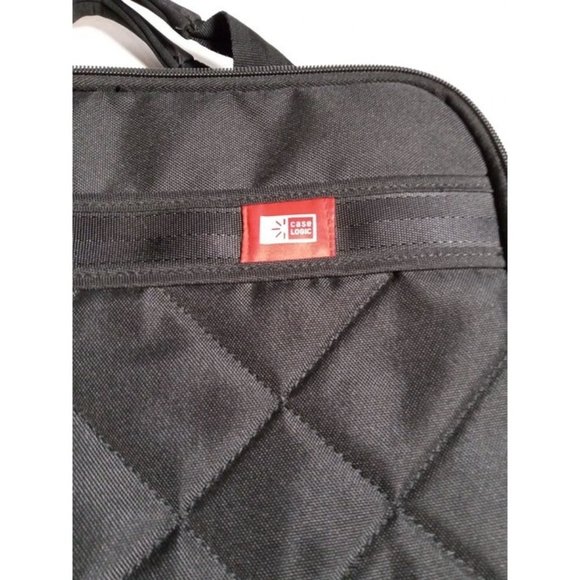 Case Logic Black Sling/Shoulder Bag Laptop Case 16" x 11" x‎ 2" - Picture 3 of 7